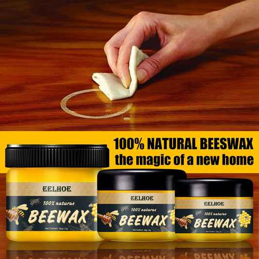EELHOE Natural Beeswax Furniture Care Polishing Beeswax Waterproof Brightening Wear-resistant Wood Floor Care Beeswax