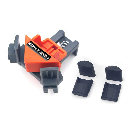 4 pcs 90 Degree Right Angle Clamp Fixing Clips Picture Frame Corner Clamp Woodworking Hand Tool Angle Clamps Pipe Clamp