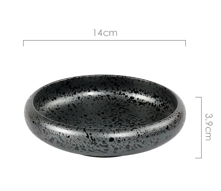Creative retro ceramic plates plates dishes sushi plates tableware snack plates
