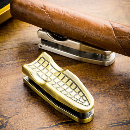 Cigar Opener Multi functional Opener Cigarette Holder Design Portable Cigar Drill Box