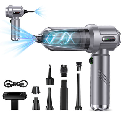 Car vacuum cleaner small high suction household car portable inflatable dual-use handheld car dust blower