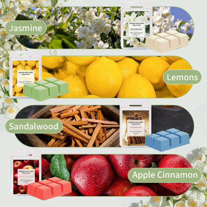 Colorful Eight - scent Scented Wax Cubes Set