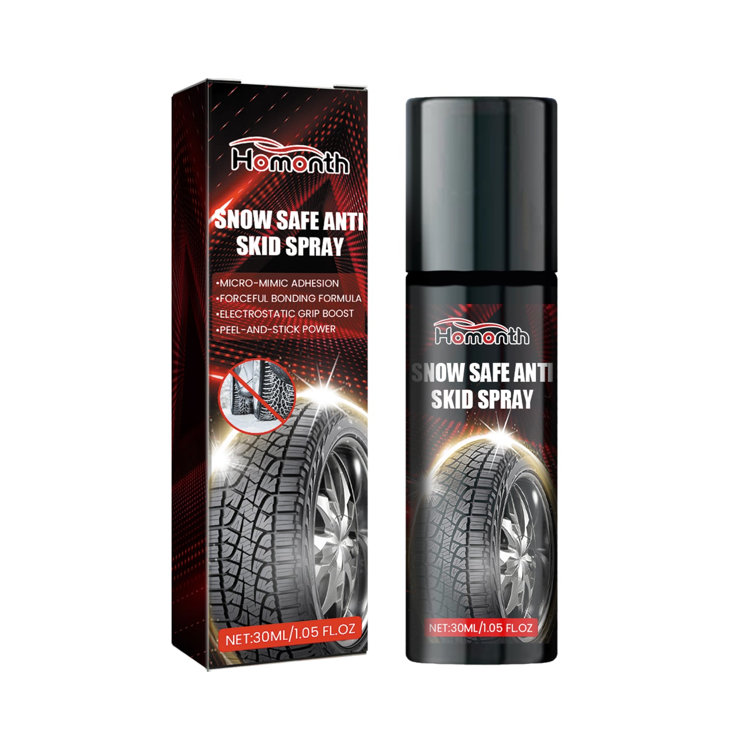Snow Safe Anti Skid Spray, Winter Snowmobile Tire Protection And Maintenance Anti-Slip Agent