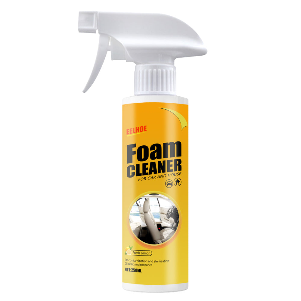 Multi-Purpose Foam Cleaner, Leather Seat Foam Head Cleaner Car Interior Decontamination Cleaning