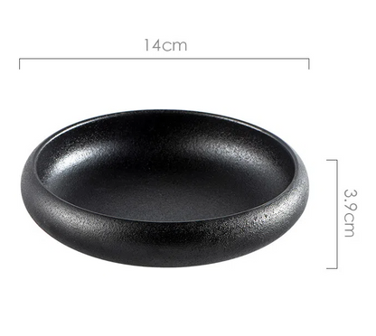 Creative retro ceramic plates plates dishes sushi plates tableware snack plates