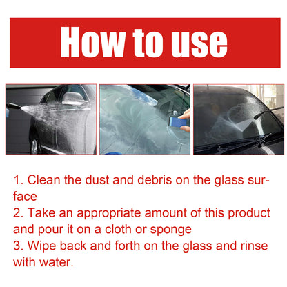 Concentrated Glass Oil Film Cleaner To Remove Oil And Rain Car Windshield Fog Cleaner
