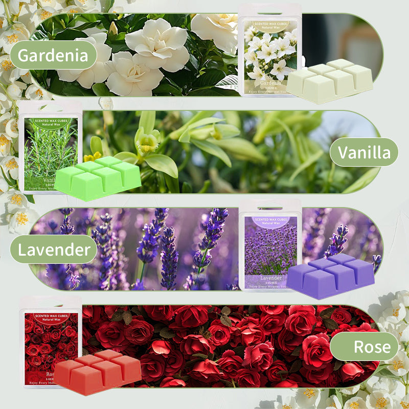 Colorful Eight - scent Scented Wax Cubes Set