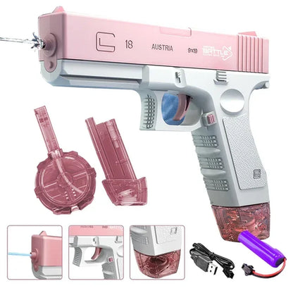 Electric Water Guns For Adults Powerful Squirt Automatic Water Suction